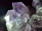 Natural Jacaranda Amethyst Crystal Clusters x 3 From Mumbwa, Zambia - Toprock Gemstones and Minerals 