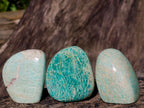 Polished Amazonite Free Forms x 24 From Zimbabwe - Toprock Gemstones and Minerals 