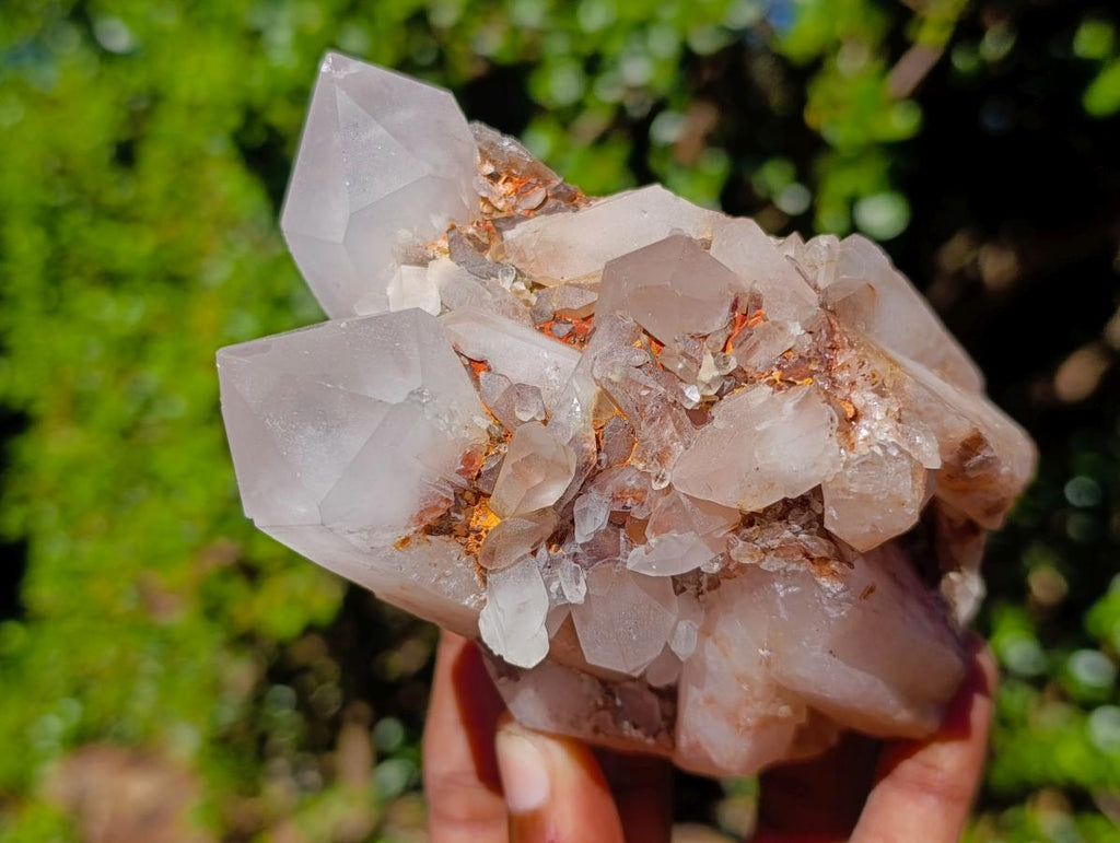 Natural Mixed Quartz Crystal Clusters x 4 From Madagascar - Toprock Gemstones and Minerals 