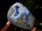 Polished Blue Lace Agate Free Forms x 6 From Nsanje, Malawi - Toprock Gemstones and Minerals 