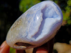 Polished Blue Lace Agate Free Forms x 6 From Nsanje, Malawi - Toprock Gemstones and Minerals 