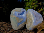 Polished Blue Lace Agate Free Forms x 6 From Nsanje, Malawi - Toprock Gemstones and Minerals 