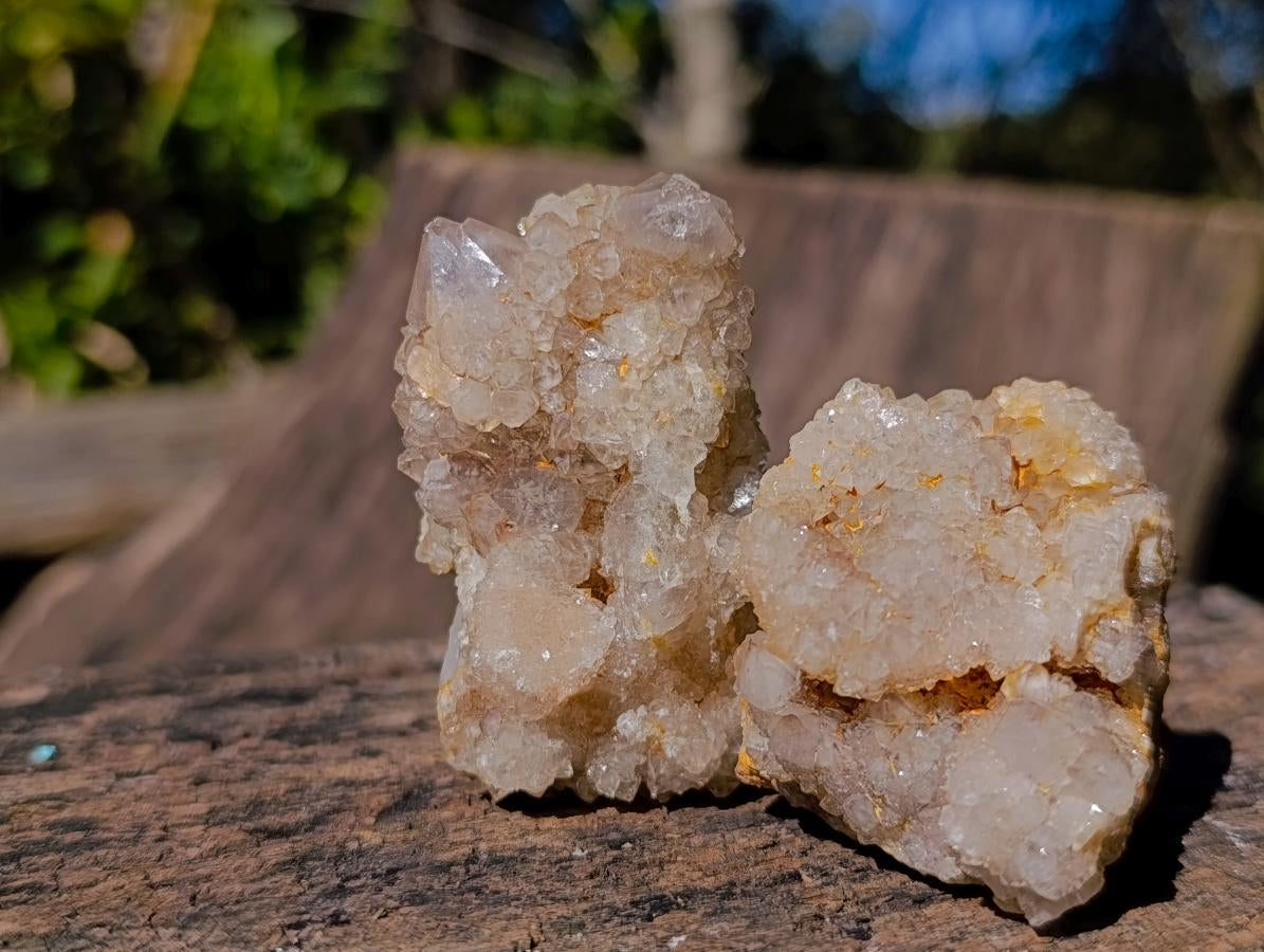 Natural Smokey Spirit Quartz Clusters x 19 From Boekenhouthoek, South Africa - Toprock Gemstones and Minerals 