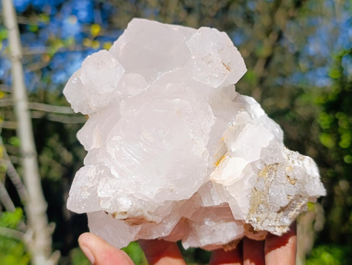 Natural Rhombohedral Calcite Specimens x 3 From Albert's Mountain, Lesotho - Toprock Gemstones and Minerals 