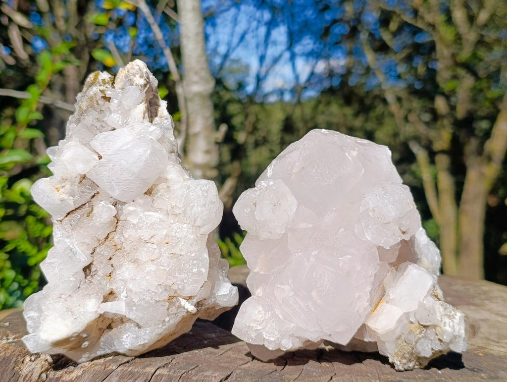 Natural Rhombohedral Calcite Specimens x 3 From Albert's Mountain, Lesotho - Toprock Gemstones and Minerals 