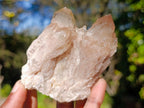 Natural Cascading White Phantom Smokey Luena Quartz Clusters x 6 From Luena, Congo - Toprock Gemstones and Minerals 