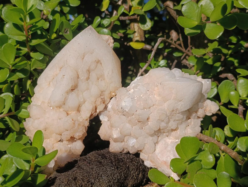 Natural Cascading "Anananas" Candle Quartz Clusters x 3 From Antsirabe, Madagascar - Toprock Gemstones and Minerals 