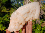 Natural Cascading "Anananas" Candle Quartz Clusters x 3 From Antsirabe, Madagascar - Toprock Gemstones and Minerals 