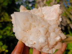 Natural Cascading "Anananas" Candle Quartz Clusters x 3 From Antsirabe, Madagascar - Toprock Gemstones and Minerals 