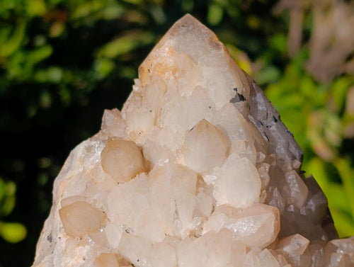 Natural Cascading "Anananas" Candle Quartz Clusters x 3 From Antsirabe, Madagascar - Toprock Gemstones and Minerals 