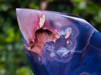Polished Strawberry Agate Display Crystal Points x 3 From Mozambique - Toprock Gemstones and Minerals 