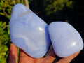 Polished Blue Lace Agate Free Forms x 6 From Nsanje, Malawi - Toprock Gemstones and Minerals 