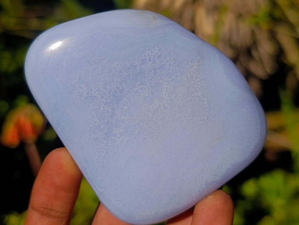 Polished Blue Lace Agate Free Forms x 6 From Nsanje, Malawi - Toprock Gemstones and Minerals 