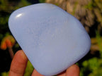 Polished Blue Lace Agate Free Forms x 6 From Nsanje, Malawi - Toprock Gemstones and Minerals 