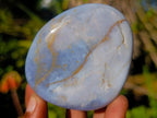 Polished Blue Lace Agate Free Forms x 6 From Nsanje, Malawi - Toprock Gemstones and Minerals 