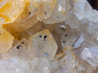 Natural Golden Limonite Quartz Clusters x 24 From Solwezi, Zambia - Toprock Gemstones and Minerals 