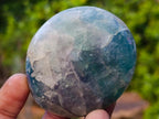 Polished Fuchsite Quartz Galets x 35 From Andakatany, Madagascar - Toprock Gemstones and Minerals 