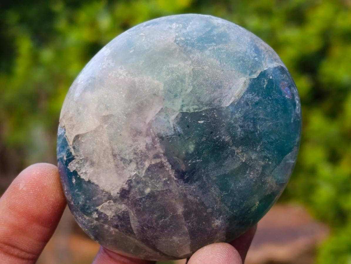Polished Fuchsite Quartz Galets x 35 From Andakatany, Madagascar - Toprock Gemstones and Minerals 