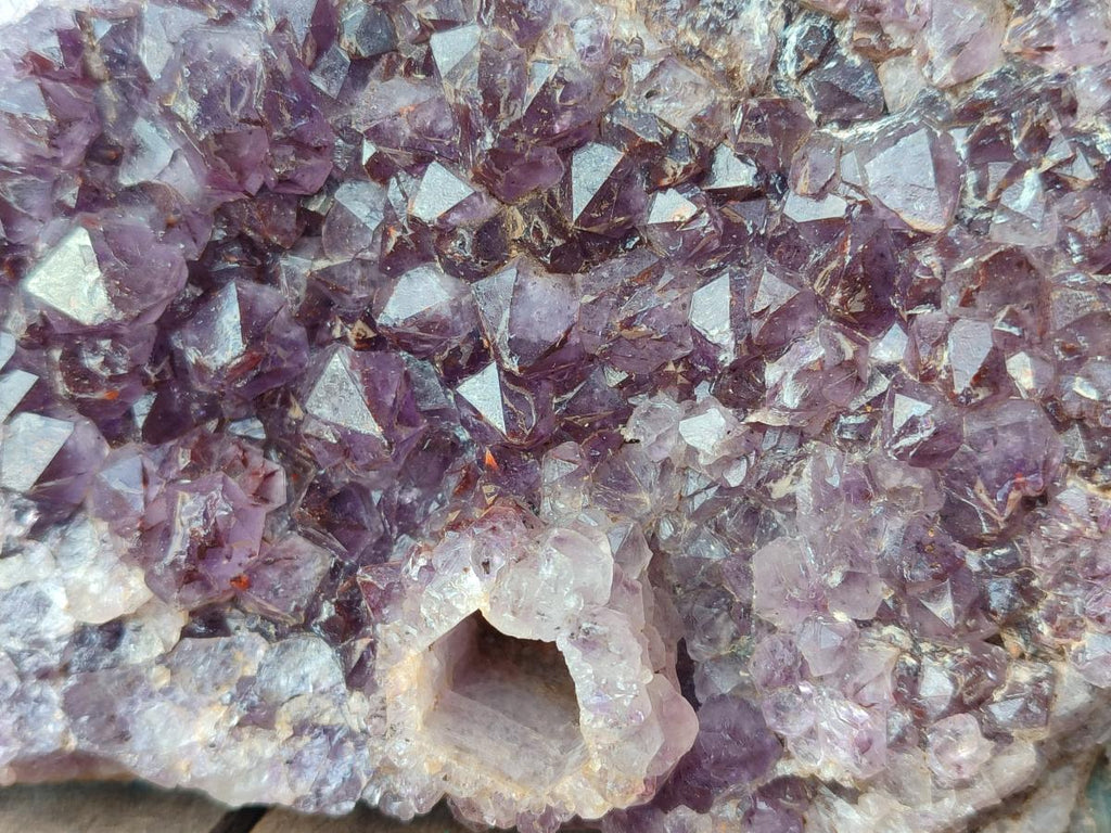 Natural Amethyst Agate Geodes x 4 From Zululand, South Africa - Toprock Gemstones and Minerals 