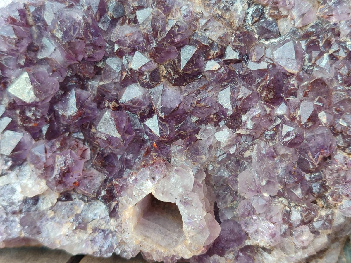 Natural Amethyst Agate Geodes x 4 From Zululand, South Africa - Toprock Gemstones and Minerals 