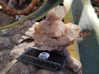 Natural Cascading White Phantom Smokey Luena Quartz Clusters x 4 From Luena, Congo - Toprock Gemstones and Minerals 