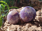 Polished Lepidolite Galets x 24 From Ambatondrazaka, Madagascar - Toprock Gemstones and Minerals 