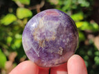 Polished Lepidolite Galets x 24 From Ambatondrazaka, Madagascar - Toprock Gemstones and Minerals 