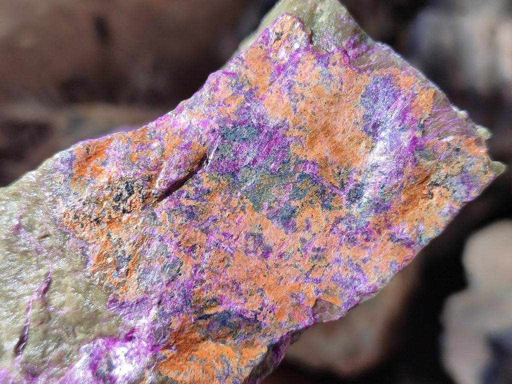 Natural Cobbed Stichtite Specimens x 3 From Barberton, South Africa - Toprock Gemstones and Minerals 