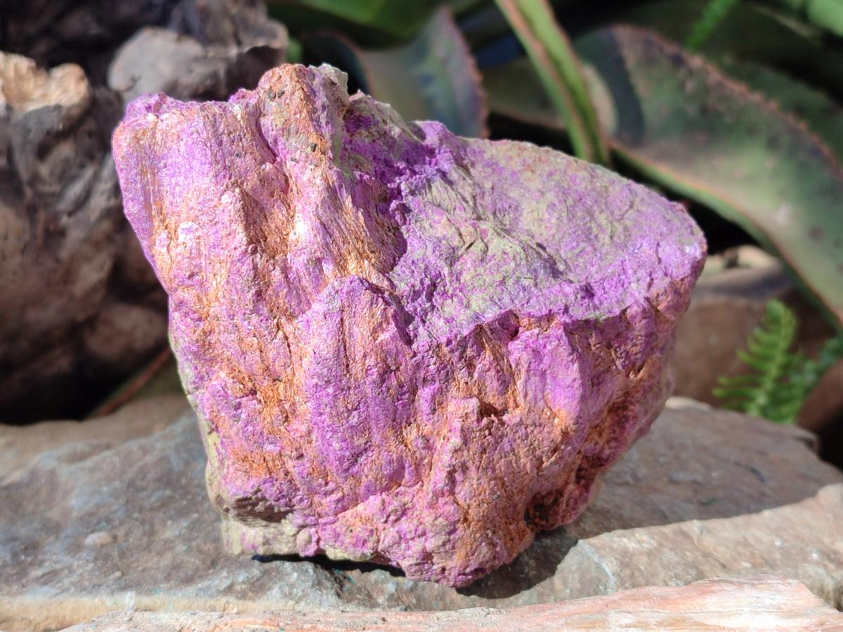 Natural Cobbed Stichtite Specimens x 3 From Barberton, South Africa - Toprock Gemstones and Minerals 
