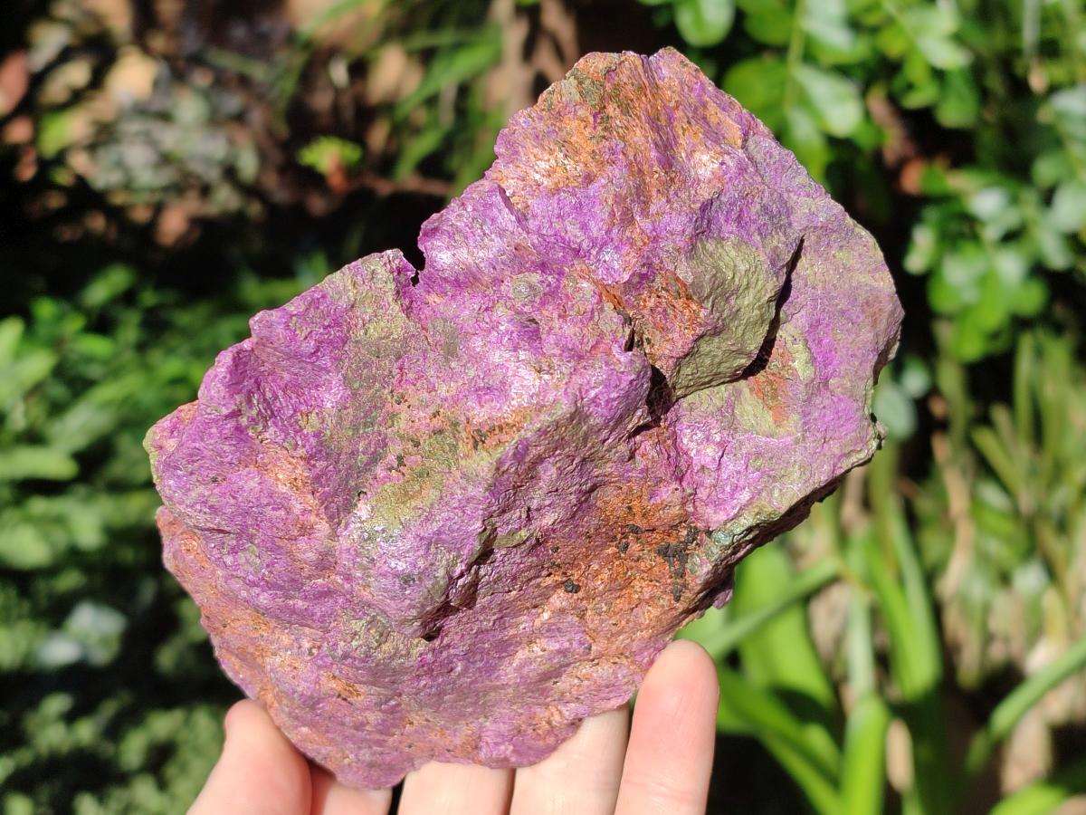 Natural Cobbed Stichtite Specimens x 3 From Barberton, South Africa - Toprock Gemstones and Minerals 
