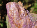 Natural Cobbed Stichtite Specimens x 3 From Barberton, South Africa - Toprock Gemstones and Minerals 