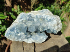 Natural Large Blue Celestite Specimen x 1 From Sakoany, Madagascar - Toprock Gemstones and Minerals 