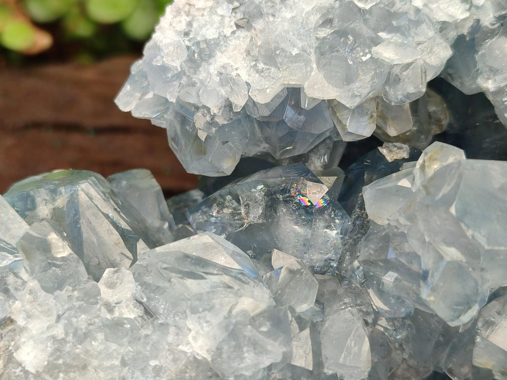 Natural Large Blue Celestite Specimen x 1 From Sakoany, Madagascar - Toprock Gemstones and Minerals 