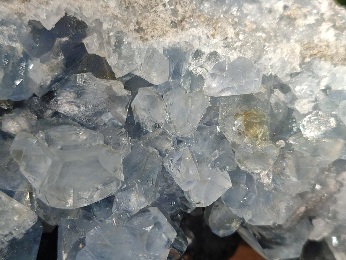 Natural Large Blue Celestite Specimen x 1 From Sakoany, Madagascar - Toprock Gemstones and Minerals 