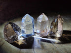 Polished Mixed Quartz Crystals x 12 From Madagascar - Toprock Gemstones and Minerals 