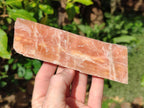Natural Rhombohedral Sunset Orange Calcite Specimens x 4 From Spitzkop, Namibia - Toprock Gemstones and Minerals 
