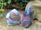 Polished Strawberry Agate Display Crystal Points x 4 From Mozambique - Toprock Gemstones and Minerals 