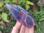 Polished Strawberry Agate Display Crystal Points x 4 From Mozambique - Toprock Gemstones and Minerals 