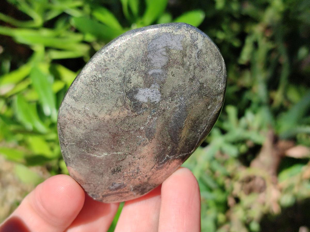 Polished Basalt Pharaoh Stone Galets x 12 From Iron Duke Mine, Zimbabwe - Toprock Gemstones and Minerals 