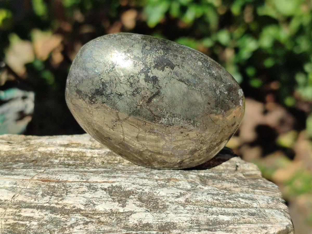 Polished Basalt Pharaoh Stone Galets x 12 From Iron Duke Mine, Zimbabwe - Toprock Gemstones and Minerals 