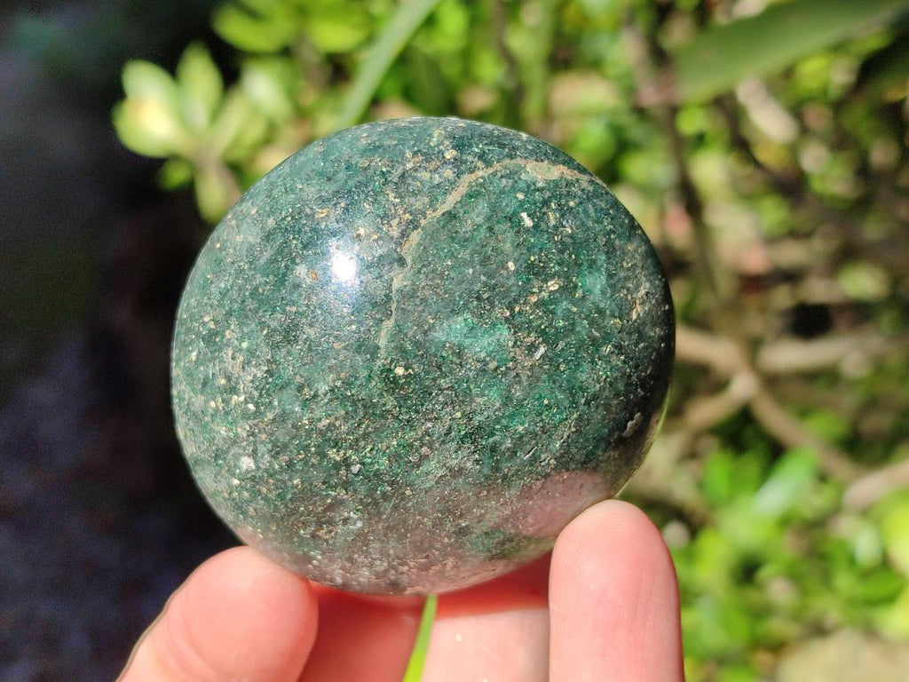 Polished Fuchsite Quartz Galets x 35 From Andakatany, Madagascar - Toprock Gemstones and Minerals 