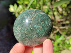 Polished Fuchsite Quartz Galets x 35 From Andakatany, Madagascar - Toprock Gemstones and Minerals 