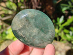 Polished Fuchsite Quartz Galets x 35 From Andakatany, Madagascar - Toprock Gemstones and Minerals 
