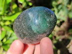 Polished Fuchsite Quartz Galets x 35 From Andakatany, Madagascar - Toprock Gemstones and Minerals 