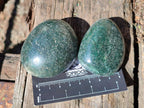 Polished Fuchsite Quartz Galets x 35 From Andakatany, Madagascar - Toprock Gemstones and Minerals 