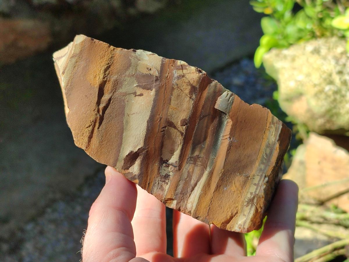 Natural Nguni Jasper Cobbed Specimens x 3 From Northern Cape, South Africa - Toprock Gemstones and Minerals 