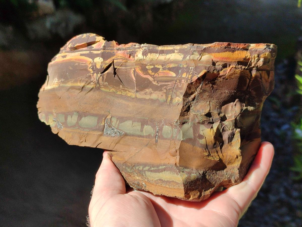 Natural Nguni Jasper Cobbed Specimens x 3 From Northern Cape, South Africa - Toprock Gemstones and Minerals 