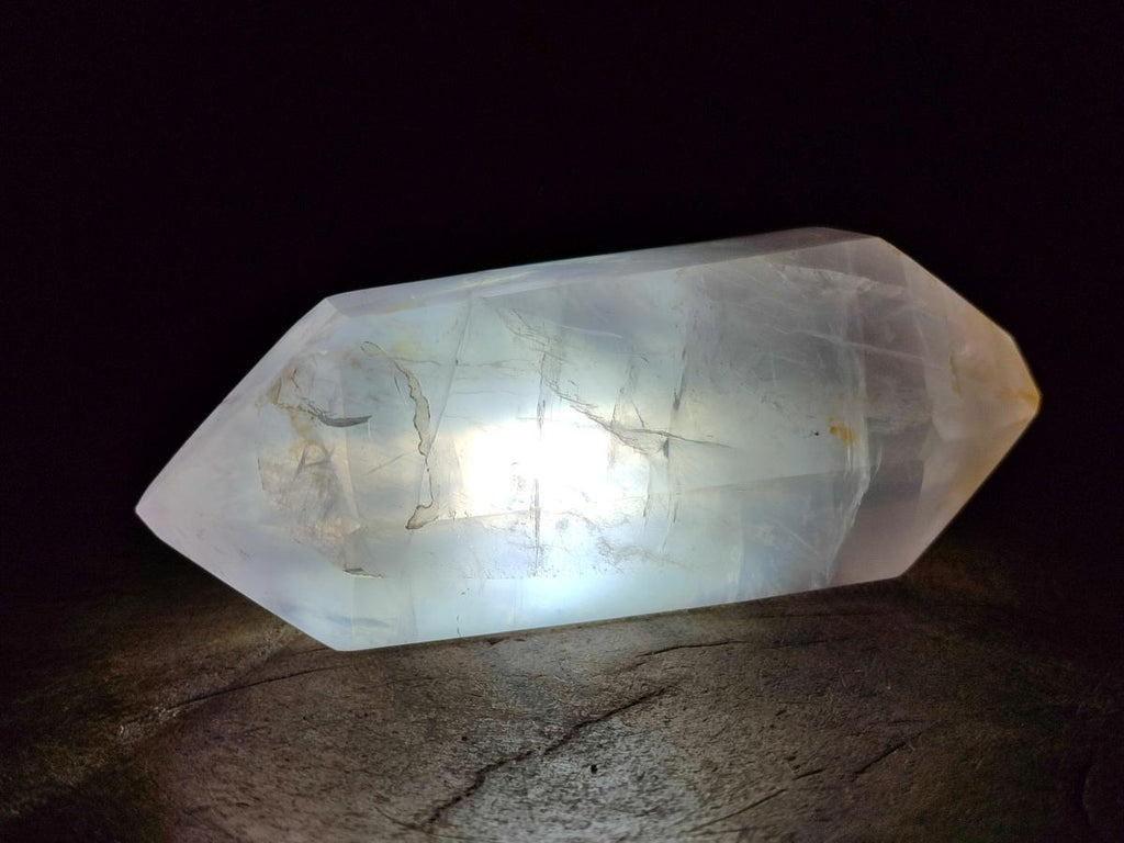 Polished Double Terminated Gemmy Rose Quartz Crystals x 4 From Madagascar - Toprock Gemstones and Minerals 