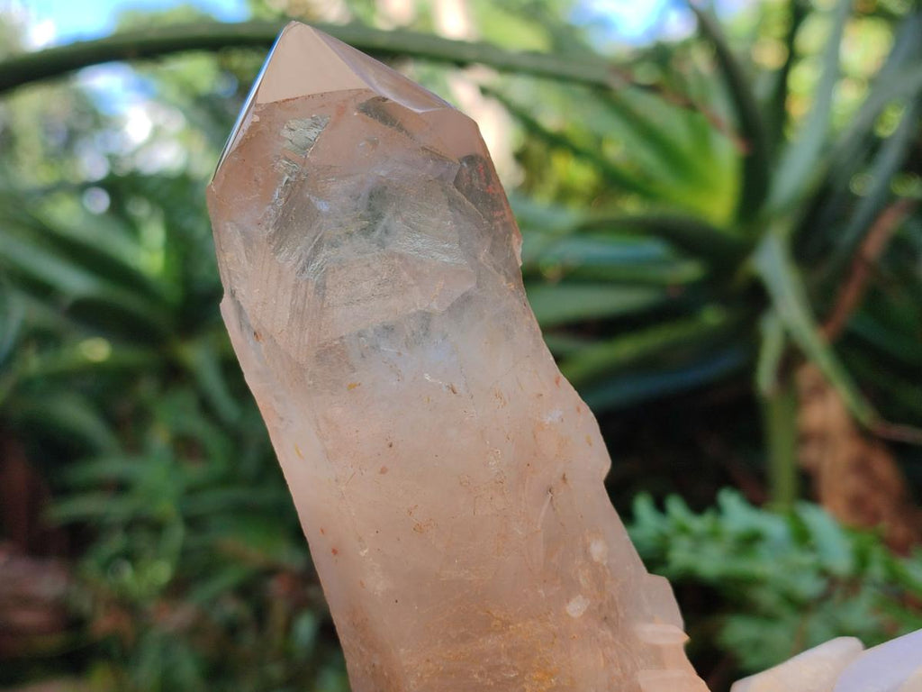 Polished Smokey Quartz Crystals x 2 From Angola - Toprock Gemstones and Minerals 