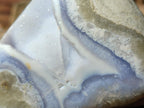 Polished Blue Lace Agate Free Forms x 4 From Nsanje, Malawi - Toprock Gemstones and Minerals 